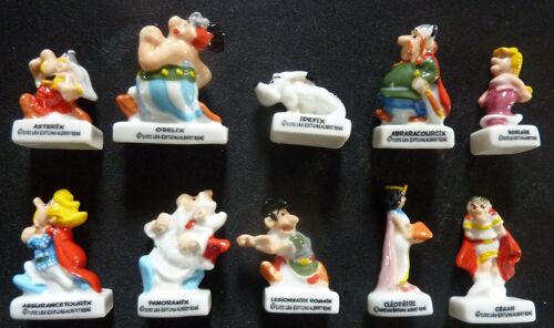Série Complète De 10 Fèves Des Rois De Collection Neuves : Astérix Et L'empire Du Milieu De 2022 -2023