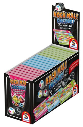 Jeux De Société Blocs Supplémentaires Encore!, Présentoire De 3 X 10, Blocs I, Ii, Iii