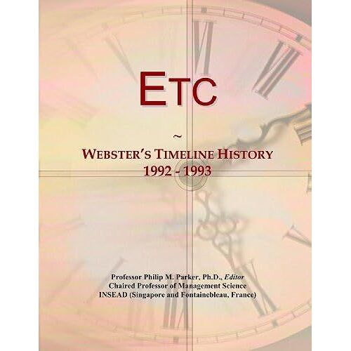 Etc: Webster's Timeline History, 1992 - 1993