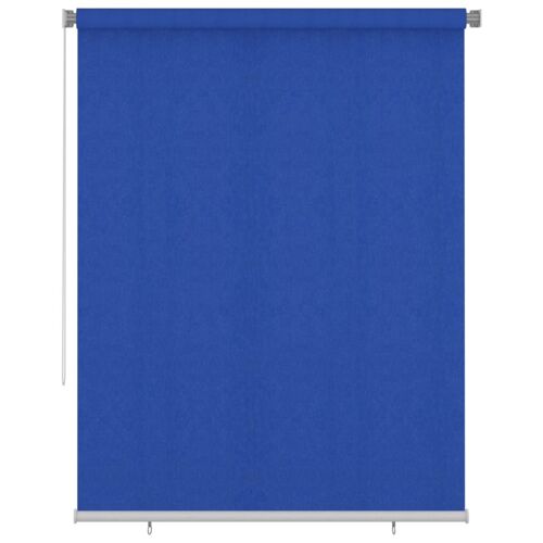 Vidaxl Store Roulant D'extã©Rieur 180x230 Cm Bleu Pehd