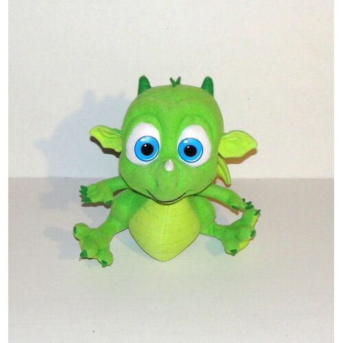 Nessie Le Dragon Peluche Dragon Vert Sonore Musical Jamster 19 Cm