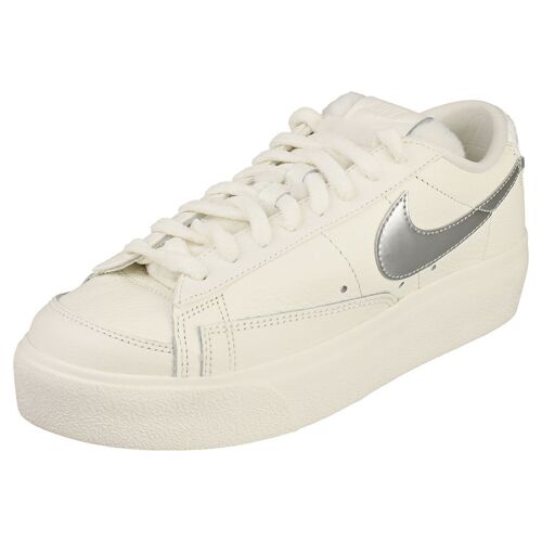 Nike Blazer Low Platform Baskets Mode Blanc