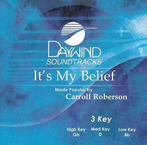 It's My Belief [Accompaniment/Performance Track]