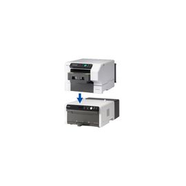 Ricoh Ri100, imprimante directe sur textile avec Système de chauffage Rh100 et Plateau A4 et A5. Idéal pour personnalisation tee-shirt, tote bag... Excellent état.