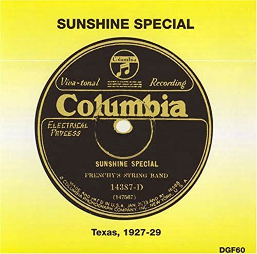 Sunshine Special: Texas 1927-29