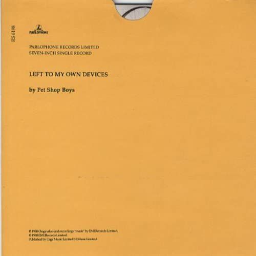Left To My Own Devices - Double Sleeve
