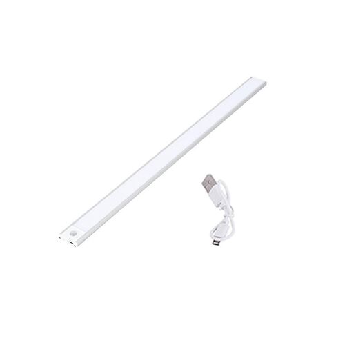 LED Veilleuse 20cm Capteur De Mouvement Sans Fil USB Armoire Veilleuse Lampe De Garde-Robe Pour Armoire De Cuisine Chambre À Coucher Armoire