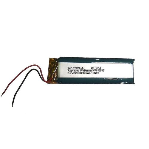 Compatible avec les batteries Sony Walkman Nw-m504, Nw-m505 Mp3