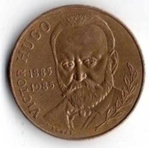 Pièce De 10 Francs - Victor Hugo - 1985