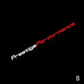 1pcs Prestige Performance Graphiques Voiture Pare-Soleil Autocollants Bande Pare-Brise Police Pare-Brise Décalcomanies Auto Sport Styling Universel