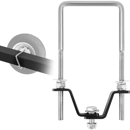 Porte-Pneu De Secours, Boulon En U Zingué, Capacité De 160 Lb, Roues À 4 Et 5 Crampons Sur Modèles De Boulons De 4 « , 4,5 « , 5 « , Pour Languette De Remorque