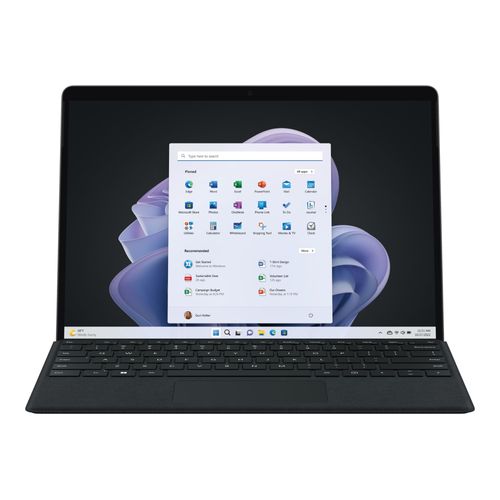 Microsoft Surface Pro 9 for Business - 13" Core i5 I5-1245U 8 Go RAM 256 Go SSD Noir