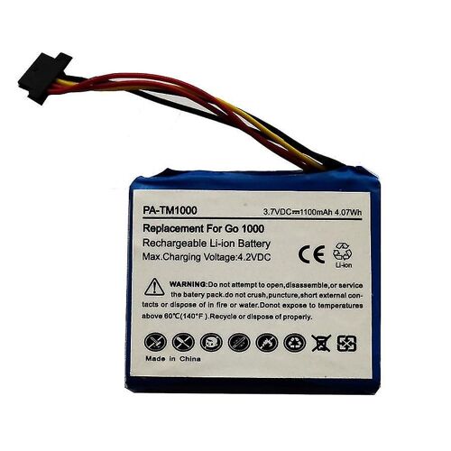 Convient pour Tomtom Go 1000, Go 1005 Batterie GPS Vf1c Ahl03711018