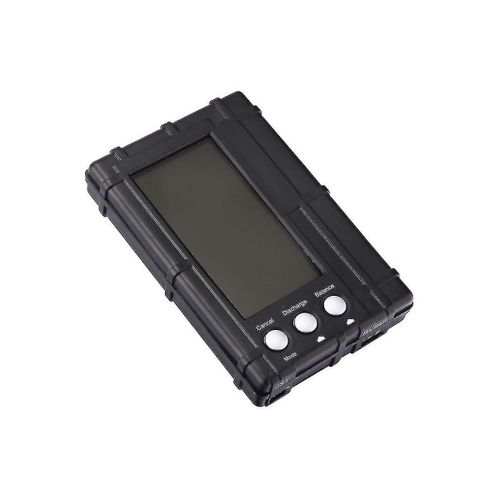 Fantastique Écran Lcd Affichage Testeur De Batterie Accessoires Électriques -Compteur De Déchargeur De Batterie Polymère 3-En-1 Chauve-Souris