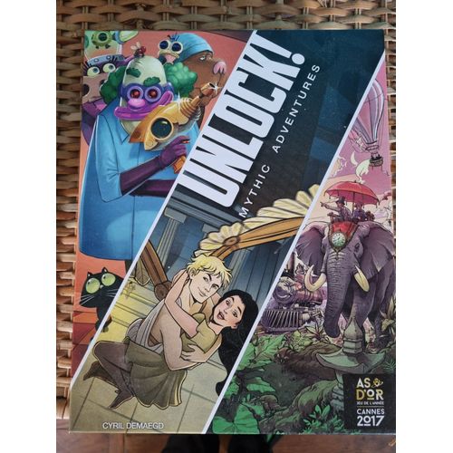 Unlock! Mythic Adventures -  3 Aventures Difficulté Niveau 1, 2 Et 3