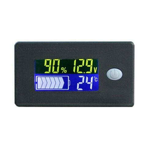 LCD Numérique 12V Capacité De La Batterie Affichage Affichage Indicateur Moniteur Compteur