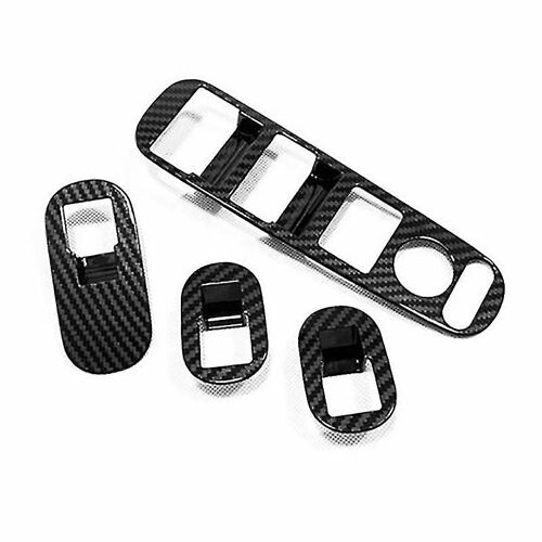 Compatible Honda Hrv Hr-V Vezel 2014-2020 Fenêtre De Poignée De Porte En Fibre De Carbone