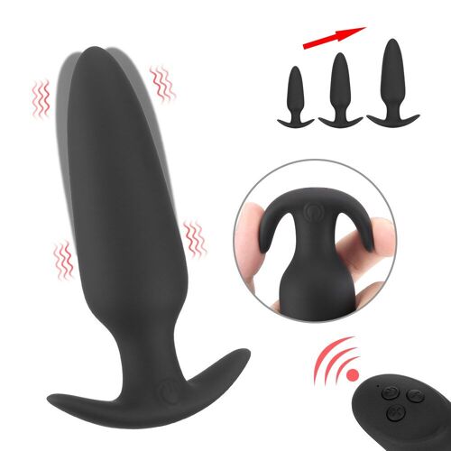 Godemichet Avec Télécommande Sans Fil, Massage De La Prostate, Plug Anal Vibrant, Jouets Sexuels Pour Hommes Et Femmes, Stimulateur De Point G