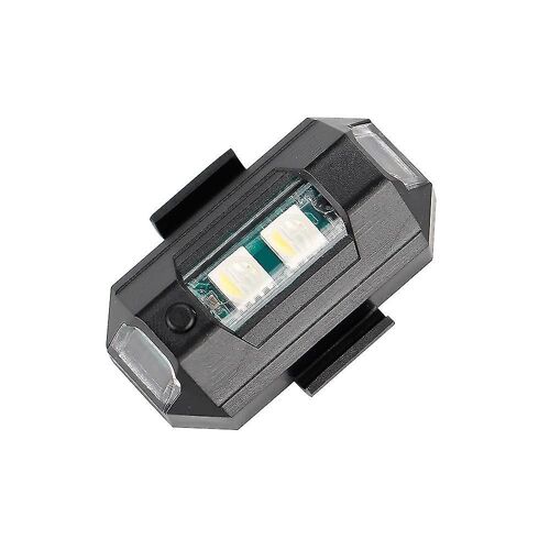 Universal Led Anti-Collision Warning Light Mini Signal Light Drone Avec Lumière Stroboscope 7 Couleurs Clignotant Indicateur Moto-Générique