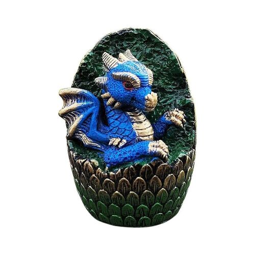 Statue d'oeuf de bébé Dragon, décorations mignonnes, artisanat en résine, bureau, salon