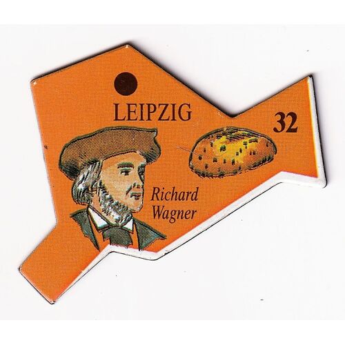 32 - Magnet Le Gaulois - Ville Du Monde - Leipzig - Richard Wagner