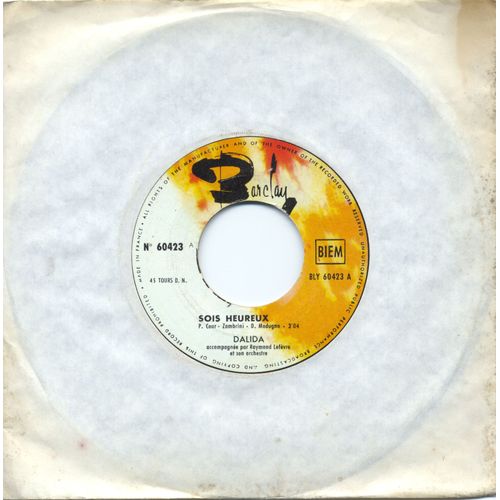 Sois Heureux (3'04) // Ah Quelle Merveille (2'25)