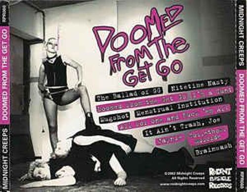 Midnight Creeps ¿ Doomed From The Get Go - Cd Album 11 Titres
