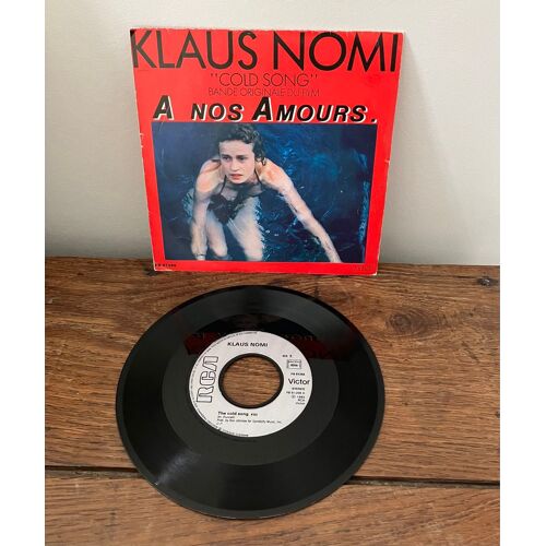 Vinyle 45 Tours-Klaus Nomi-Bande Originale À Nos Amours 