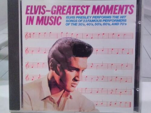 Elvis Presley Greatest Moments In Music Cd 22 Outtakes