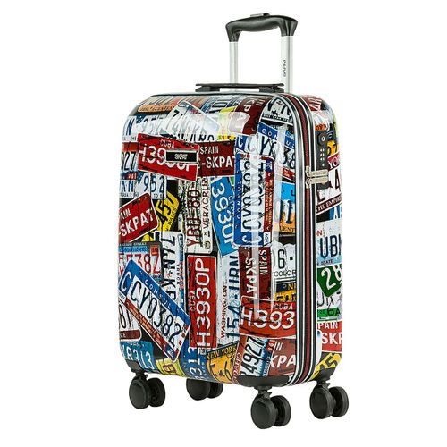 Maletas De Viaje - Maleta Cabina 55X40x20 - Maletas Viaje Cabina 4 Ruedas. Maleta De Cabina Ligera Y Resistente. Maletas Cabina Con Candado Combinacion 132450