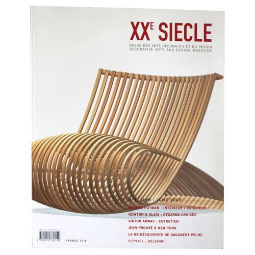 Xxème Siècle, Revue Des Arts Décoratifs Et Du Design 1 Juin 2003