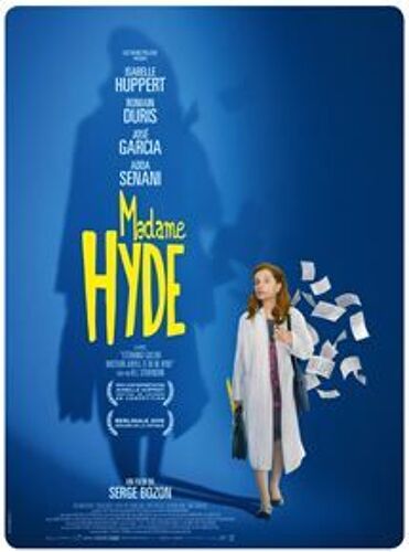 Madame Hyde De Serge Bozon Avec Isabelle Huppert, Romain Duris, José Garcia... - Affiche Originale De Film Format 120 X 160 Cm