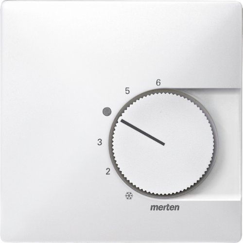 Merten 537419 Interrupteur électrique blanc, Bouton + interrupteur, Blanc