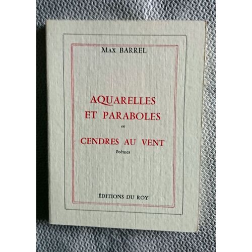 Aquarelles Et Parabolle Ou Cendres Au Vent