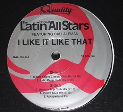I Like It Like That [12 Inch Analog]