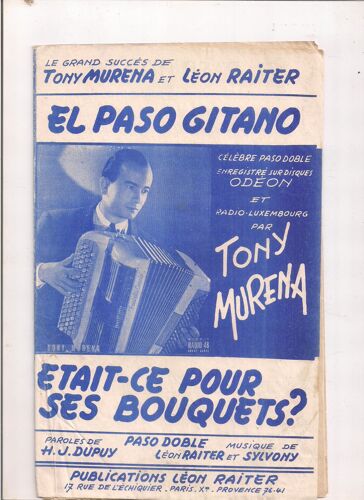 El Paso Gitano / Etait Ce Pour Ses Bouquets