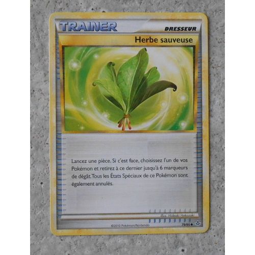 Herbe Sauveuse 79/95 Set Hgss Déchaînement Fr