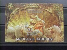 Antigua Barbuda 1984 Allegri Correge Yvert Bloc 83 ** Mnh