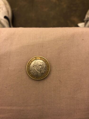 Piece De De 1€ Mozart 2002 En Très Bonne État