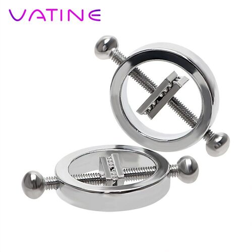 Pinces À Tétons 1 Paire, Pinces À Seins, Stimulateur De Mamelon, Jouets Érotiques, Contraintes D'esclave, Jouets Sexuels Pour Couple Adulte