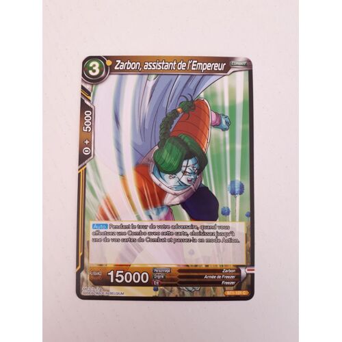 Bt1-101 Zarbon, Assistant De L'empereur