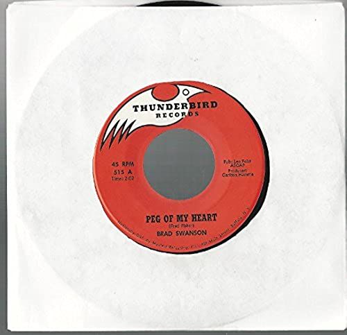 Peg Of My Heart B/W Tango Of The Roses By Brad Swanson (45 Rpm)