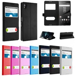 Etui Housse Coque Pochette Intérieur Silicone noir pour Sony Xperia L2