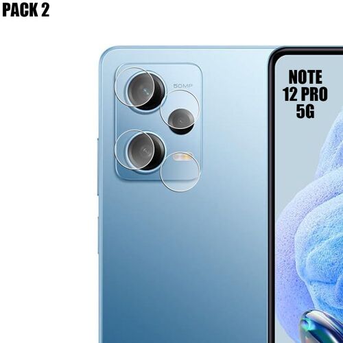 2 X Protection Caméra Verre Trempé Pour Xiaomi Redmi Note 12 Pro 5g - E.F.Connection
