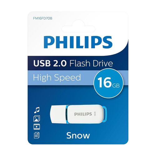 Philips FM16FD70B Snow edition 2.0 - Clé USB - 16 Go - USB 2.0