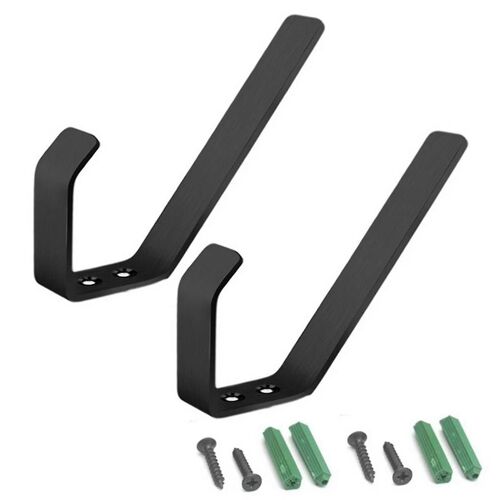 2PCS Porte-casque de moto Porte-casque Support mural Porte-casque Support de support Porte-manteau polyvalent pour la maison
