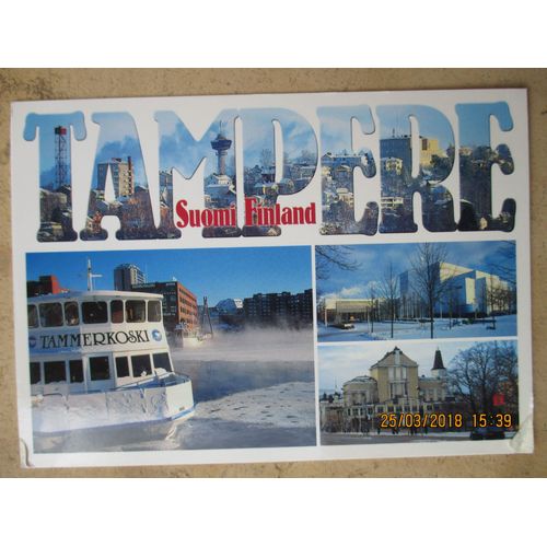 Carte Postale Finlande "Tampere