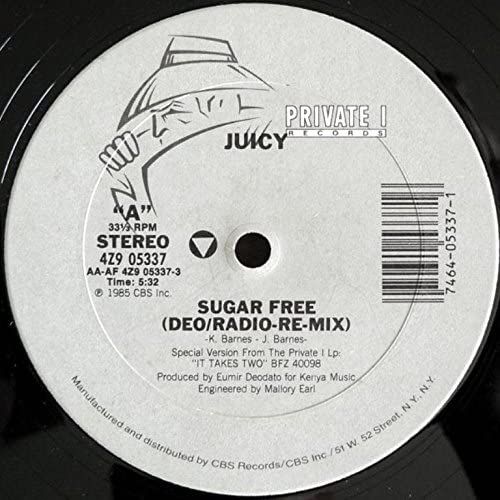 Sugar Free (Deo/Radio-Re-Mix) / Sugar Free (Deo/Super Dance Mix / Bad Boy (Vinyl 12 Inch Single)