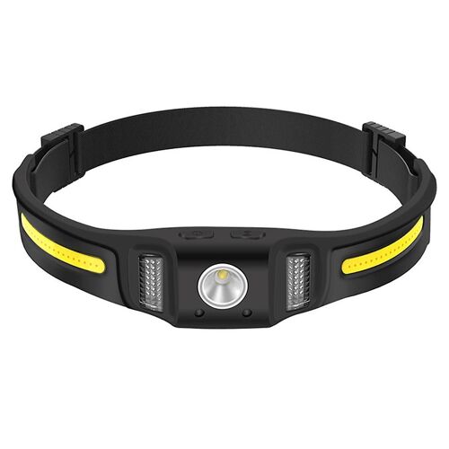 Lampe Frontale Rechargeable,Lampe De Phare Led + Capteur De Mouvement,Équipement D'accessoires De Lumières De Camping,Lumière De Tête Étanche