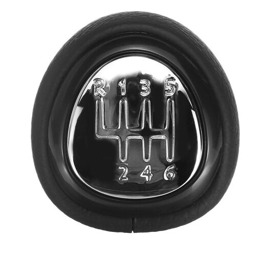 6 Vitesse Pommeau De Changement De Vitesse En Cuir Guêtre Boot Cover Cas Levier De Vitesses Pour Saab 93 9-3 2003-2012
